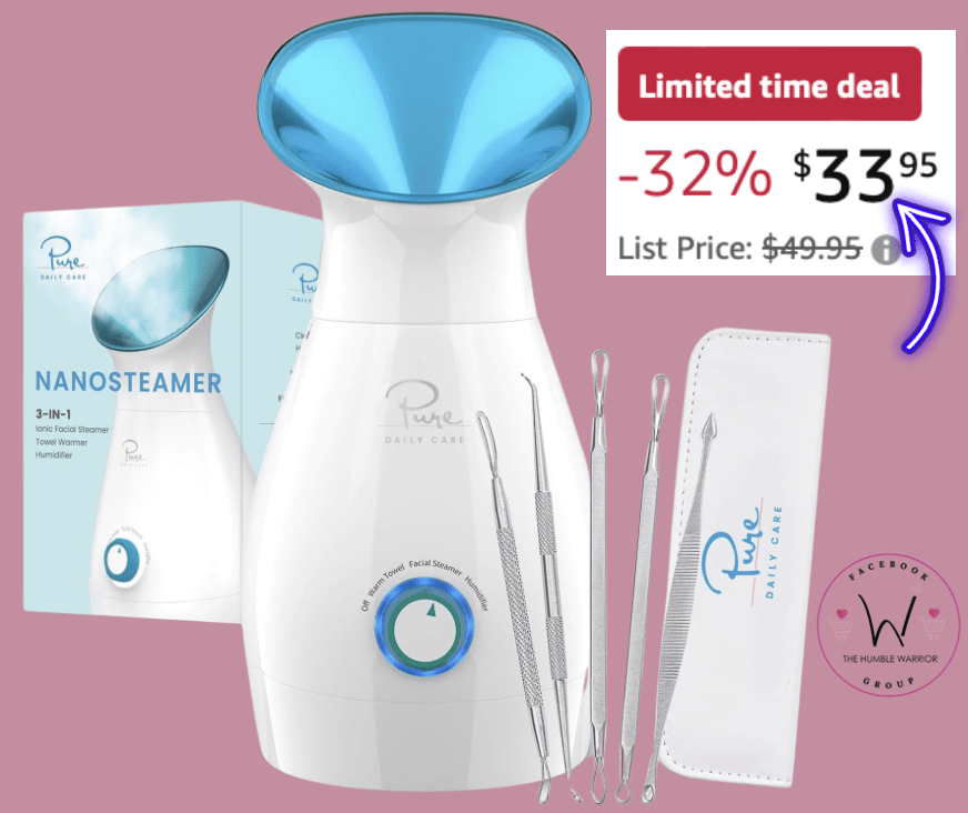 3-in-1 Facial Steamer!